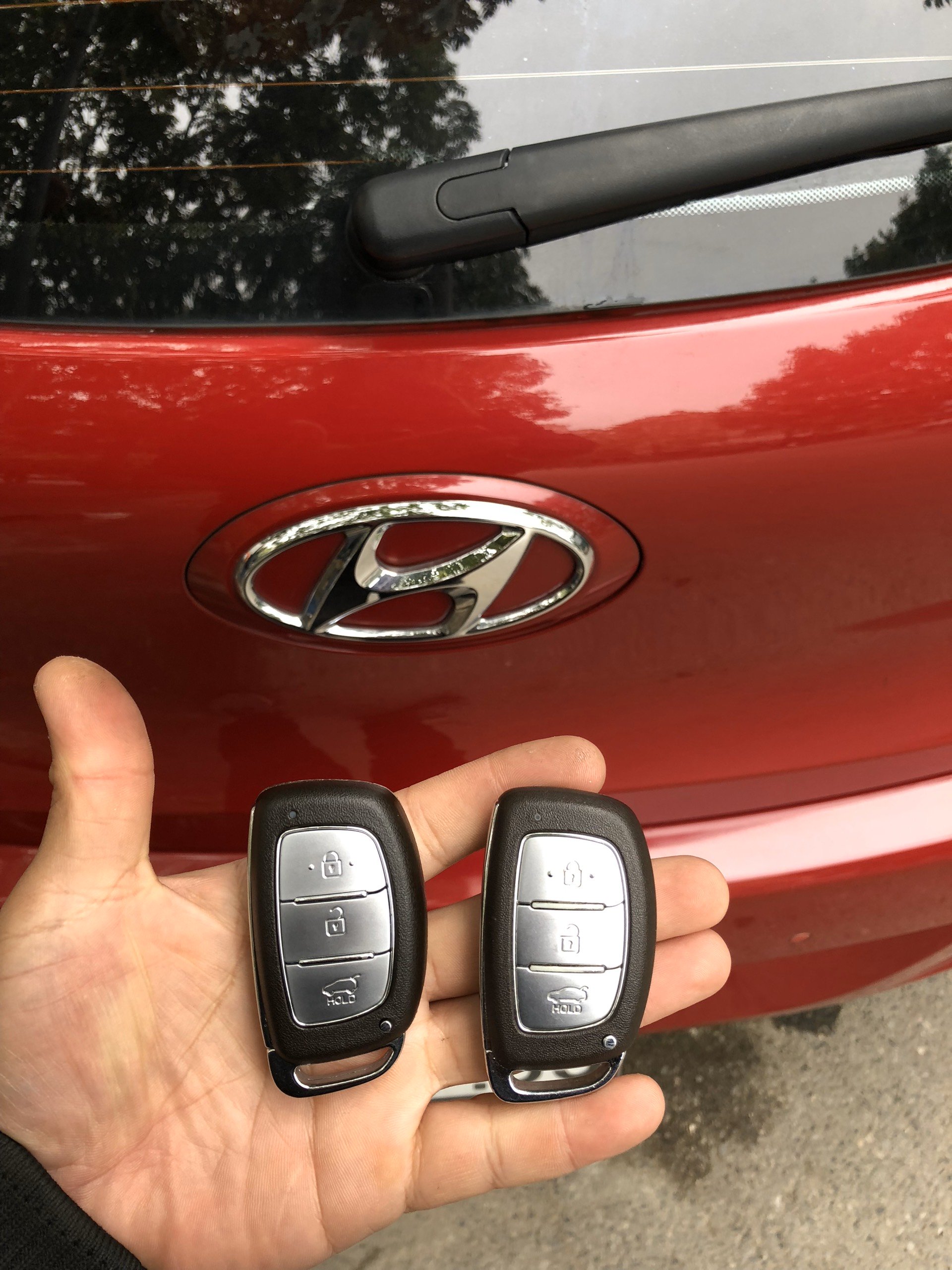 Làm chìa khóa xe ô tô Hyundai I10